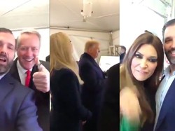 Heboh Pesta Keluarga Trump Sebelum Kerusuhan di Capitol Membahana