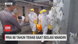 VIDEO: Pria 66 Tahun Tewas saat Isolasi Mandiri