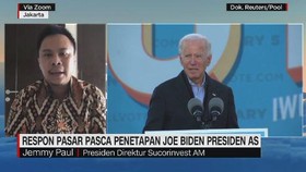 VIDEO: Respon Pasar Pasca Penetapan Joe Biden Presiden AS