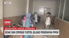 VIDEO: Sidak dan Operasi Yustisi Jelang Penerapan PPKM
