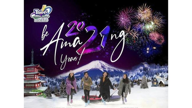 Sudah menentukan tujuan liburan akhir pekan ini? Yuk, ke Trans Snow World Bintaro dan Bekasi, ada promo Buy 1 Get 1 Free mulai dari Rp175 ribu.