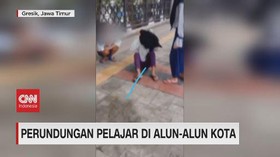 VIDEO: Viral Perundungan Remaja Perempuan di Alun-alun
