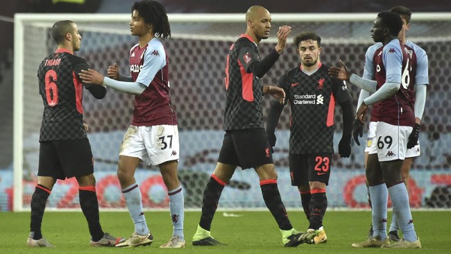 Pemain muda Aston Villa banjir pujian meski harus menelan kekalahan 1-4 dari Liverpool di babak ketiga Piala FA di Villa Park.