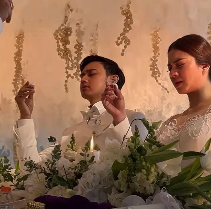 <p>Keduanya melangsungkan pemberkatan pernikahan pada Sabtu (9/1/2021) sekitar pukul 10.00 WIB. (Foto: YouTube Felicya Angellista)</p>