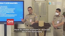 VIDEO: DKI Jakarta PSBB Ketat 11-25 Januari 2021