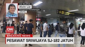 VIDEO: Jatuhnya Pesawat Sriwijaya SJ-182 di Mata Pengamat