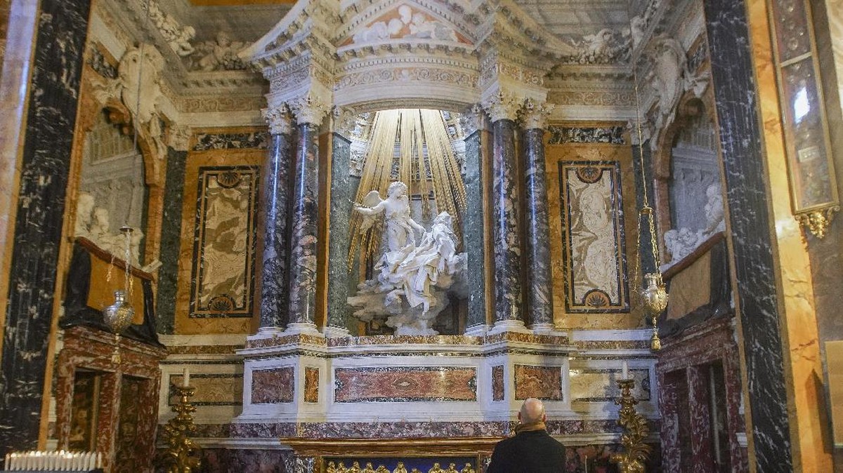 FOTO: Menengok Hening Karya-karya Adiluhung Gereja Roma