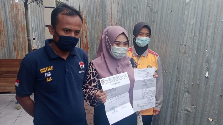 Seorang ibu di Demak dipolisikan oleh anak kandungnya, Sabtu (9/1/2021).