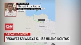 VIDEO: Wagub DKI: Pesawat Jatuh di Sekitar Pulau Laki
