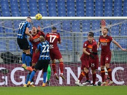 Hasil Roma Vs Inter: I Lupi Seri 2-2 Lawan Nerazzurri
