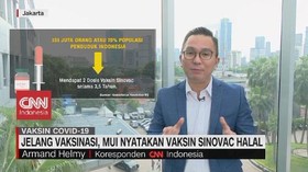 VIDEO: Jelang Vaksinasi, MUI Nyatakan Vaksin Sinovac Halal