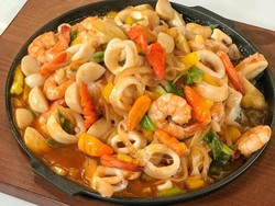 Masak Masak : Kwetiau Seafood Hotplate ala Restoran yang Sedap
