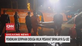 VIDEO: Penemuan Serpihan Diduga dari Pesawat Sriwijaya SJ-182
