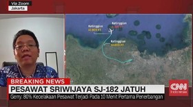 VIDEO: Pesawat Sriwijaya SJ-182 Jatuh , Ini Analisa Pengamat