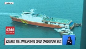 VIDEO: Sonar KRI Rigel Tangkap Sinyal Diduga dari SJ-182