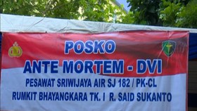 VIDEO: Keluarga Korban Diimbau Datangi Posko Antemortem