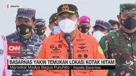 VIDEO: Basarnas Yakin Temukan Lokasi Kotak Hitam