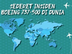 Sederet Insiden Boeing 737-500 di Dunia