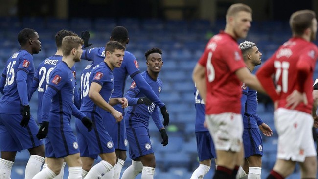 FOTO: Pesta Gol Tottenham dan Chelsea