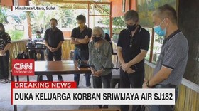 VIDEO: Duka Korban Pesawat Sriwijaya Air SJ-182
