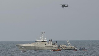Tim SAR Andalkan 3 Kapal Pendeteksi Bawah Air Cari CVR SJ 182