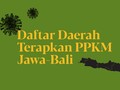 INFOGRAFIS: Daftar Daerah Terapkan PPKM Jawa-Bali