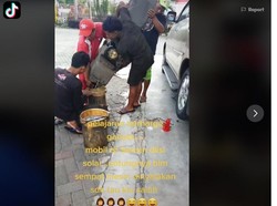 Viral Innova Kuras Tanki Gegara Salah Isi BBM, Ini Efeknya Mobil Bensin Diisi Solar