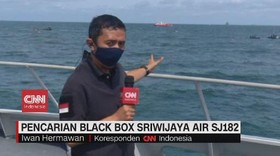 VIDEO: Melihat Operasi Pencarian Black Box Sriwijaya SJ-182