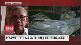 VIDEO: Pesawat Berusia 26 Tahun, Laik Terbangkah?
