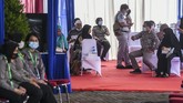 FOTO: Setor Data Antemortem untuk Identifikasi Korban SJ 182 Tim DVI Polri per Senin (11/1) petang telah menerima 53 sampel DNA dari keluarga korban Sriwijaya Air SJ 182, dan mengidentifikasi identitas satu korban.