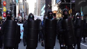 VIDEO: Unjuk Rasa Anti Trump Digelar di Penjuru AS