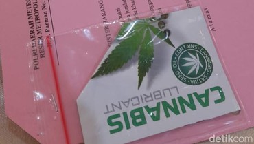 img-title Dikira Narkoba, Minyak Bergambar Ganja di Rumah Nindy Ternyata Pelumas Seks