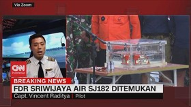 VIDEO: Capt. Vincent Tanggapi Penemuan Black Box