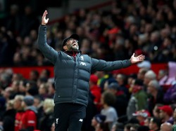 Juergen Klopp Memble di Old Trafford