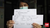 FOTO: Simulasi Vaksinasi Covid-19 di Cilincing Jakut Jelang pelaksanaan vaksinasi Covid-19 yang rencananya mulai 14 Januari 2021, simulasi penyuntikan vaksin digelar di Puskesmas Cilincing, Jakarta Utara.