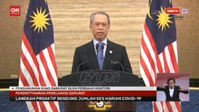 VIDEO: Malaysia Kembali Tetapkan Status Darurat Covid-19