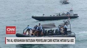 VIDEO:TNI AL Kerahkan Ratusan Penyelam Cari Black Box SJ-182