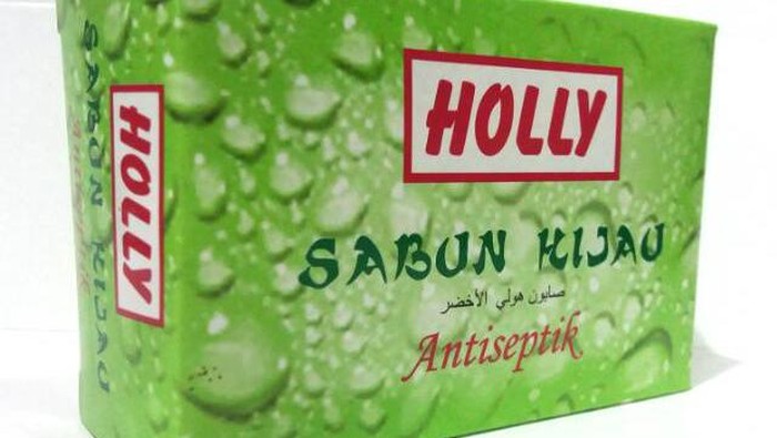 Foto:  Holly Sabun Hijau Antiseptik ampuh meredakan rasa gatal pada kulit/shoope.co.id