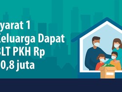 Syarat 1 Keluarga Dapat BLT PKH Rp 10,8 Juta
