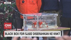 VIDEO: Black Box FDR SJ 182 Diserahkan ke KNKT