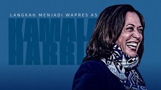 INFOGRAFIS: Langkah Kamala Harris Menjadi Wapres AS