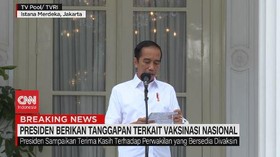 VIDEO: Jokowi Berikan Tanggapan Terkait Vaksinasi Nasional