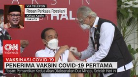 VIDEO: Ketua Kadin Soal Penerima Vaksin Covid-19 Pertama