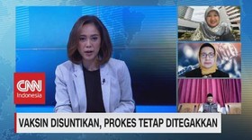 VIDEO: Vaksin Disuntikan, Prokes Tetap Ditegakkan