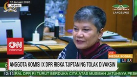 VIDEO: Anggota Komisi IX DPR RIbka Tjiptaning Tolak Vaksin