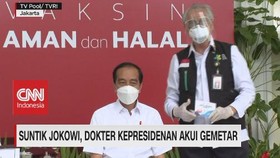 VIDEO: Suntik Jokowi, Dokter Kepresidenan Akui Gemetar