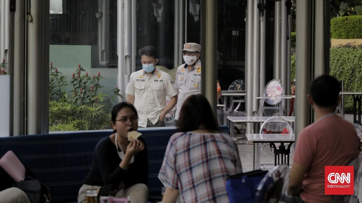 FOTO: Sidak Penerapan Kebijakan PPKM di Jakarta