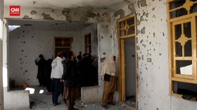VIDEO: Melihat Bekas Baku Tembak Pasukan Afghanistan dan ISIS