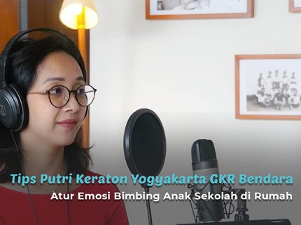 Tips Putri Keraton Yogyakarta GKR Bendara Atur Emosi Bimbing Anak Sekolah di Rumah