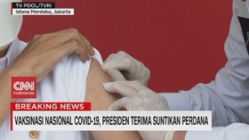 VIDEO: Presiden Jokowi Terima Suntikan Perdana Vaksin Covid
